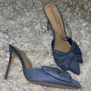 Denim Heels